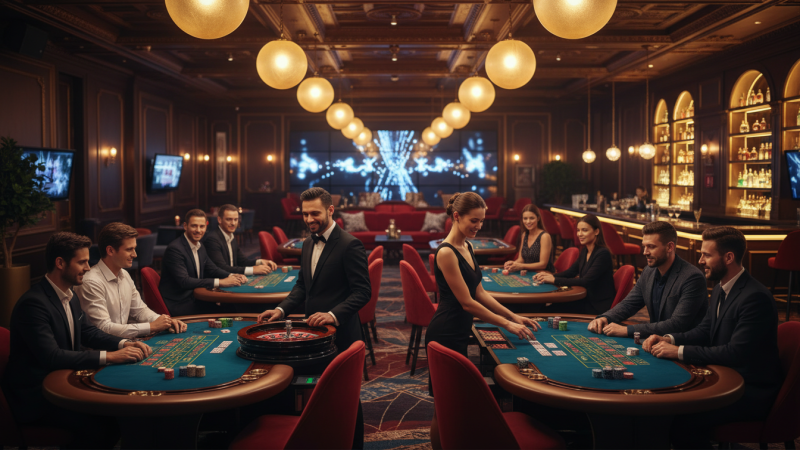 CLUB77 Ao Vivo &ndash; Jogos de Cassino ao Vivo com Dealers Reais